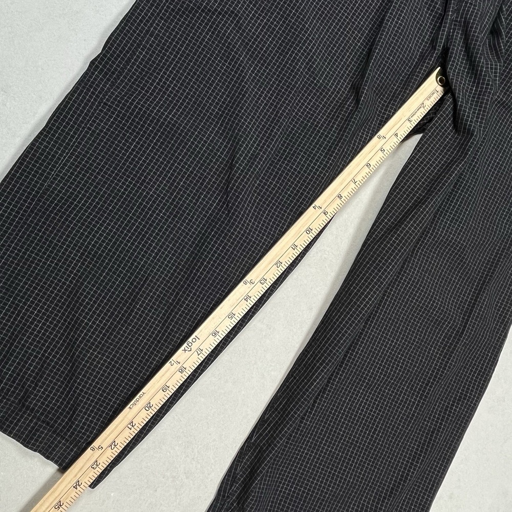 Polo Ralph Lauren Soho Black Check Plaid Pajama Pants Sz XL Comfort‎ 24" Inseam - Picture 7 of 8